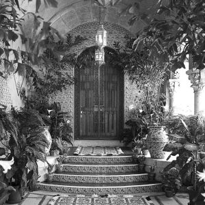 Mar-a-Lago ceramic tile door surround